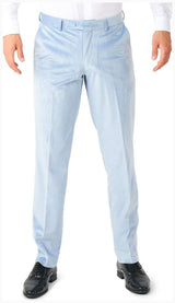 Stylish OppoSuits Vintage Blue Velvet Tuxedo for Elegant Events and Formal Occasions