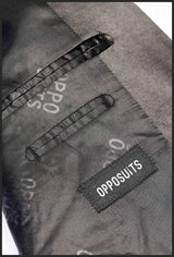 Stylish OppoSuits Men's Splendid Sequins Tuxedo for Parties Weddings and Formal Events