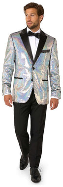 OppoSuits Men's Tuxedos Holographic Sequins