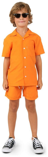 OppoSuits Boys Summer Set The Orange for Summer Beach Pool BBQ Fun