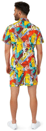 OppoSuits Men's Summer Sets Pika Pikachu