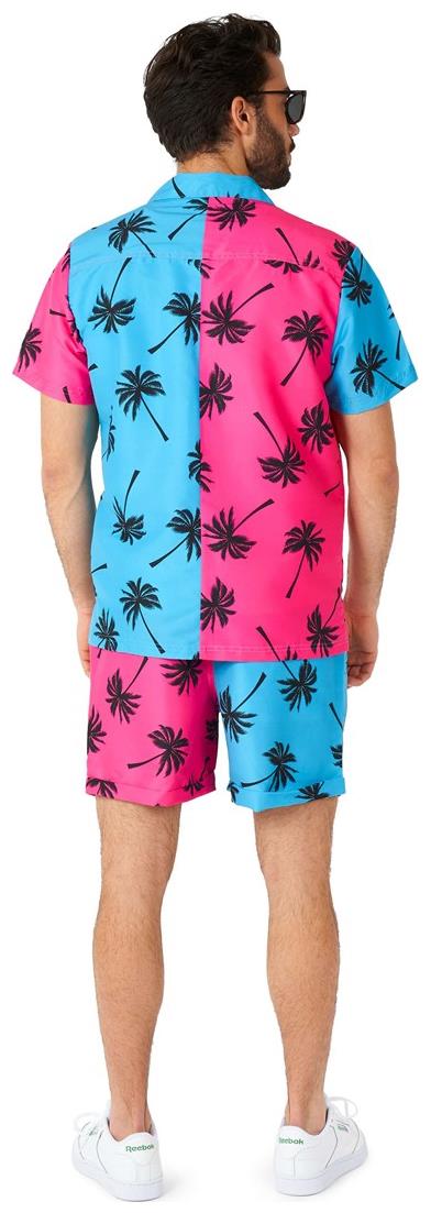 Stylish OppoSuits Men's Summer Sets Parallel Palm for Beach Parties Weddings and Casual Summer Outings