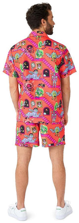 OppoSuits Men's Summer Sets Rick & MortyT Surreal