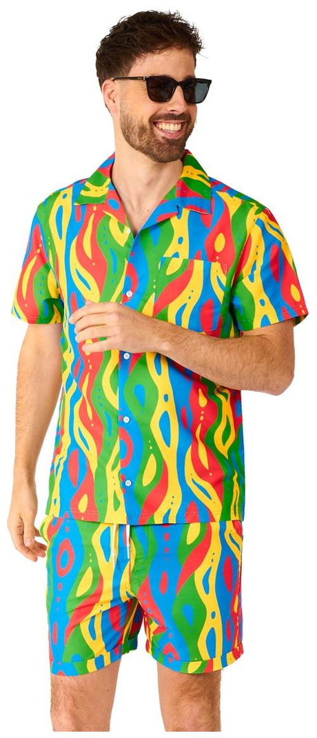 OppoSuits Men's Summer Sets Loopy Lines