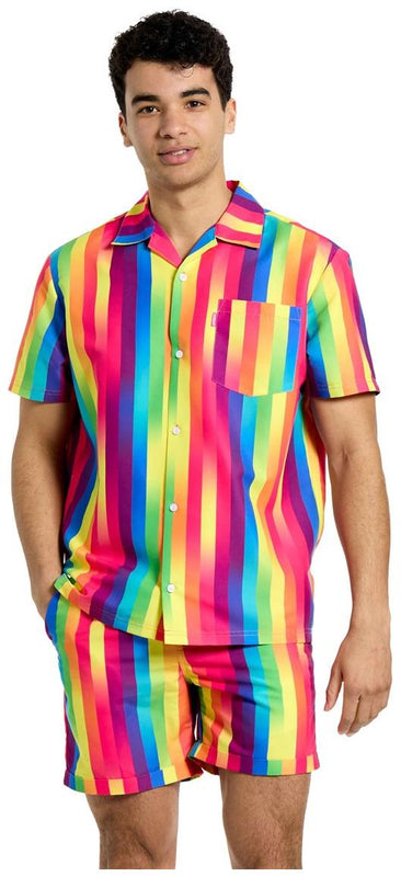 OppoSuits Men's Summer Sets Rainbow Glaze