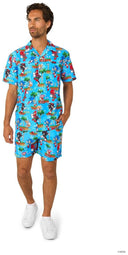 OppoSuits Men's Summer Sets Sonic - Green Hill