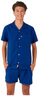 OppoSuits Teen Boys' Summer Sets TEEN BOYS Navy Royale