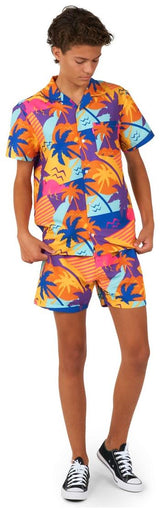 OppoSuits Teen Boys' Summer Sets TEEN BOYS Palm Power