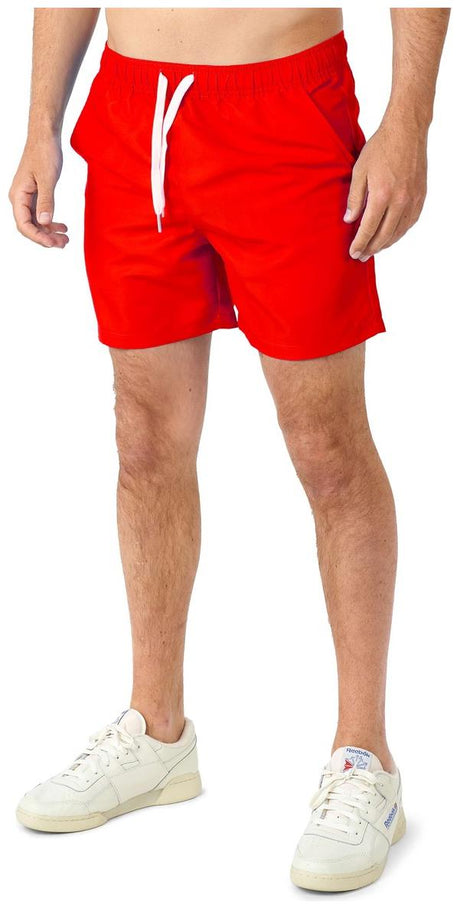 Superman Costume Set for Men for Halloween Beach Parties and Dress Up Events