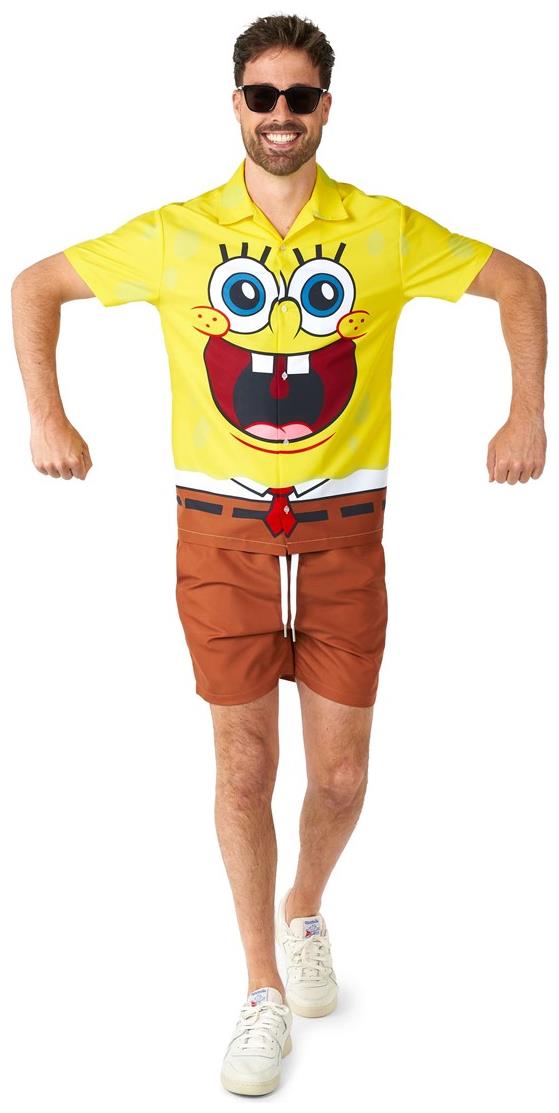 Suitmeister SpongeBob Men's Costume for Parties and Themed Events