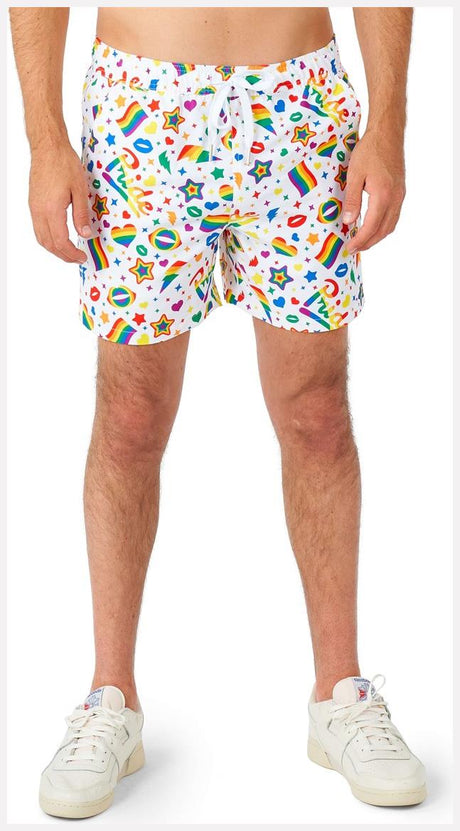 Suitmeister Men's Sets Pride Icons White