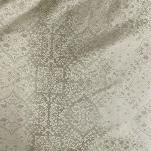 Opulent Silk Fabric - Floral Geometric, 54" Width (1 Yard)