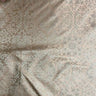 Opulent Silk Fabric - Floral Geometric, 54" Width (1 Yard)
