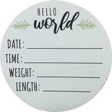 Baby’s Hello World Disk Personalizable Ornament