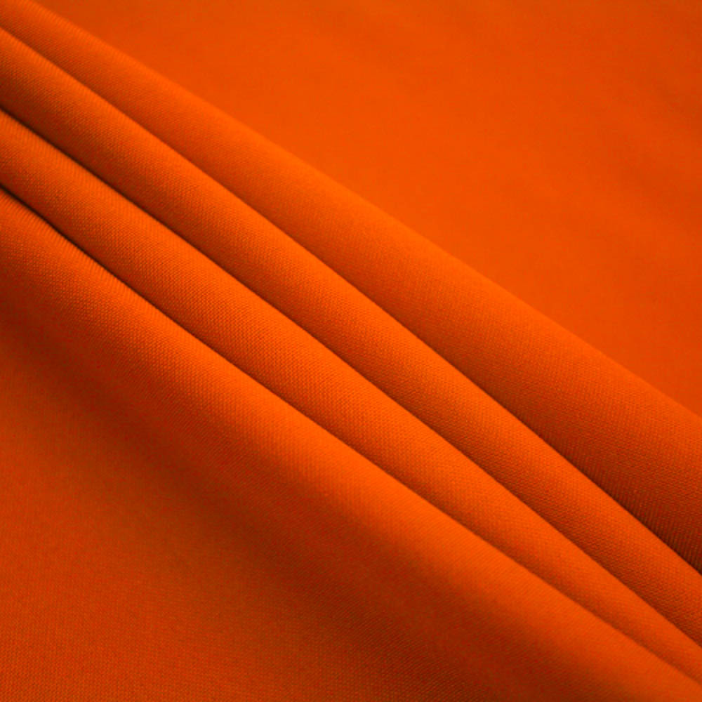 Orange Polyester Poplin (60″) Fabric
