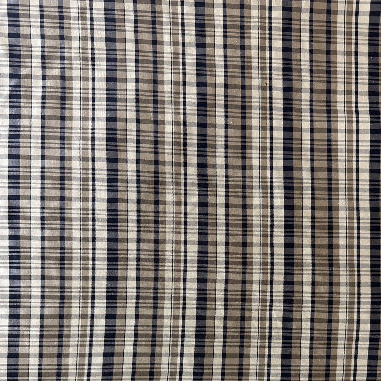 Ordell Multi-Colored Stripe Silk Fabric - 54" Width (1 Yard)