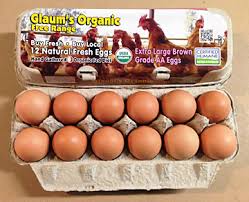 Organic Jumbo Brown Eggs