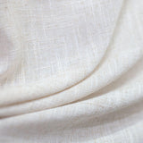 Origin Fabric Polyester Fabric - Solid Textured Sheer, 110" Width, White, Ivory, Cream, Stone (1 Yard)