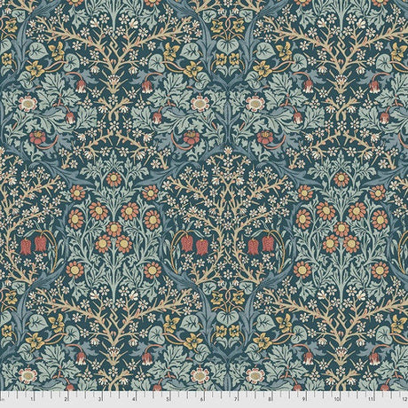 Quilting Cotton Blackthorn Indigo William Morris