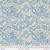 Quilting Cotton Original Morris & Co Bachelors Button Blue Wandle Collection