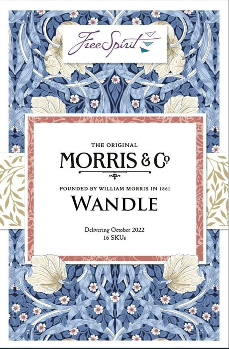 Quilting Cotton Wandle Brer Rabbit Coral Free Spirit Fabrics