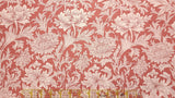 Quilting Cotton Original Morris & Co Chrysanthemum Tonal Coral Wandle Collection
