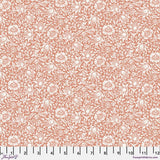 Quilting Cotton Wandle Collection Mallow Coral William Morris
