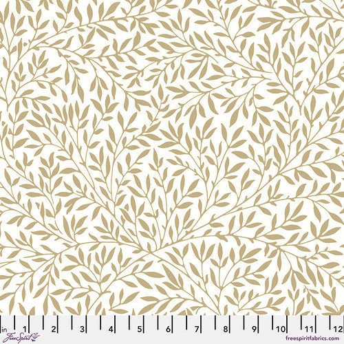 Quilting Cotton Original Morris & Co Standen Lily Vellum Wandle Collection