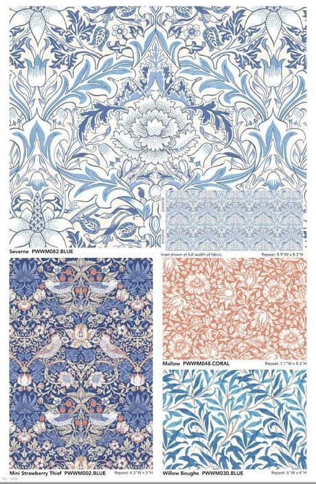 Fat Quarter Bundle Wandle William Morris