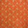 Orissa Silk Fabric - Small Diamond Floral Embroidered, 54" Width (1 Yard)