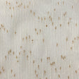 Orly Metallic Sheer Polyester Fabric - Striped Textured Metallic Sheer, 110" Width (1 Yard)