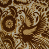 Cut Velvet Upholstery Fabric Otomi Pattern by the Yard