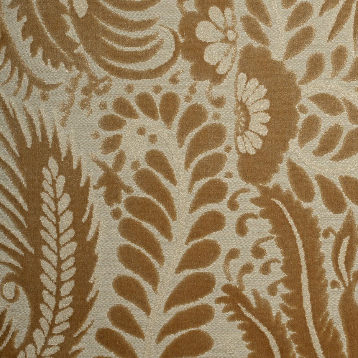 Cut Velvet Upholstery Fabric Otomi Pattern by the Yard
