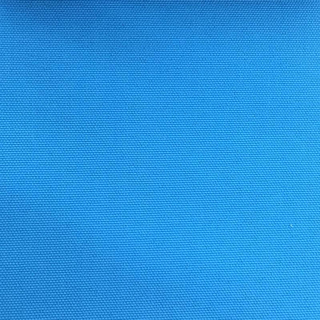 Cabo Solution Dyed Polypropylene Fabric - Solid Outdoor Upholstery Fabric, Aqua, 62" Width (1 Yard)