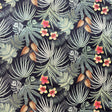 Dominica Polyester Fabric - Multi Floral Outdoor Upholstery Fabric, 59" Width (1 Yard)