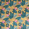 Fleming Polyester Fabric - Outdoor Floral Flamingo, 59" Width (1 Yard)