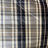 Owen Silk Fabric - Striped Square Geometric, 54" Width (1 Yard)