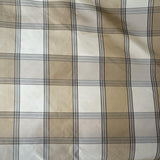 Ozzie Silk Fabric - Multicolored Striped Square Geometric, 54" Width (1 Yard)
