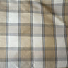 Ozzie Silk Fabric - Multicolored Striped Square Geometric, 54" Width (1 Yard)