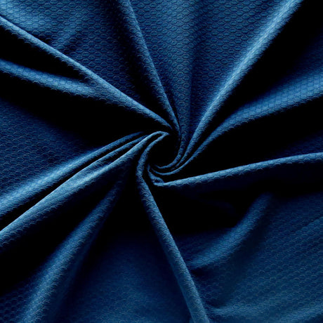 Dri-Fit Bubble Jacquard Poly Spandex Mesh Fabric