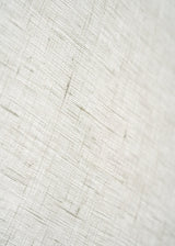 1 Yard Ivory Solid Pure Linen Fabric, Midweight Flat Weave 60 Inches Wide for Apparel and Décor
