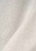 1 Yard Ivory Solid Pure Linen Fabric, Midweight Flat Weave 60 Inches Wide for Apparel and Décor