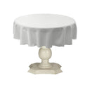 Dull Bridal Satin Fabric - Solid Color, 48" Round (1 Piece)