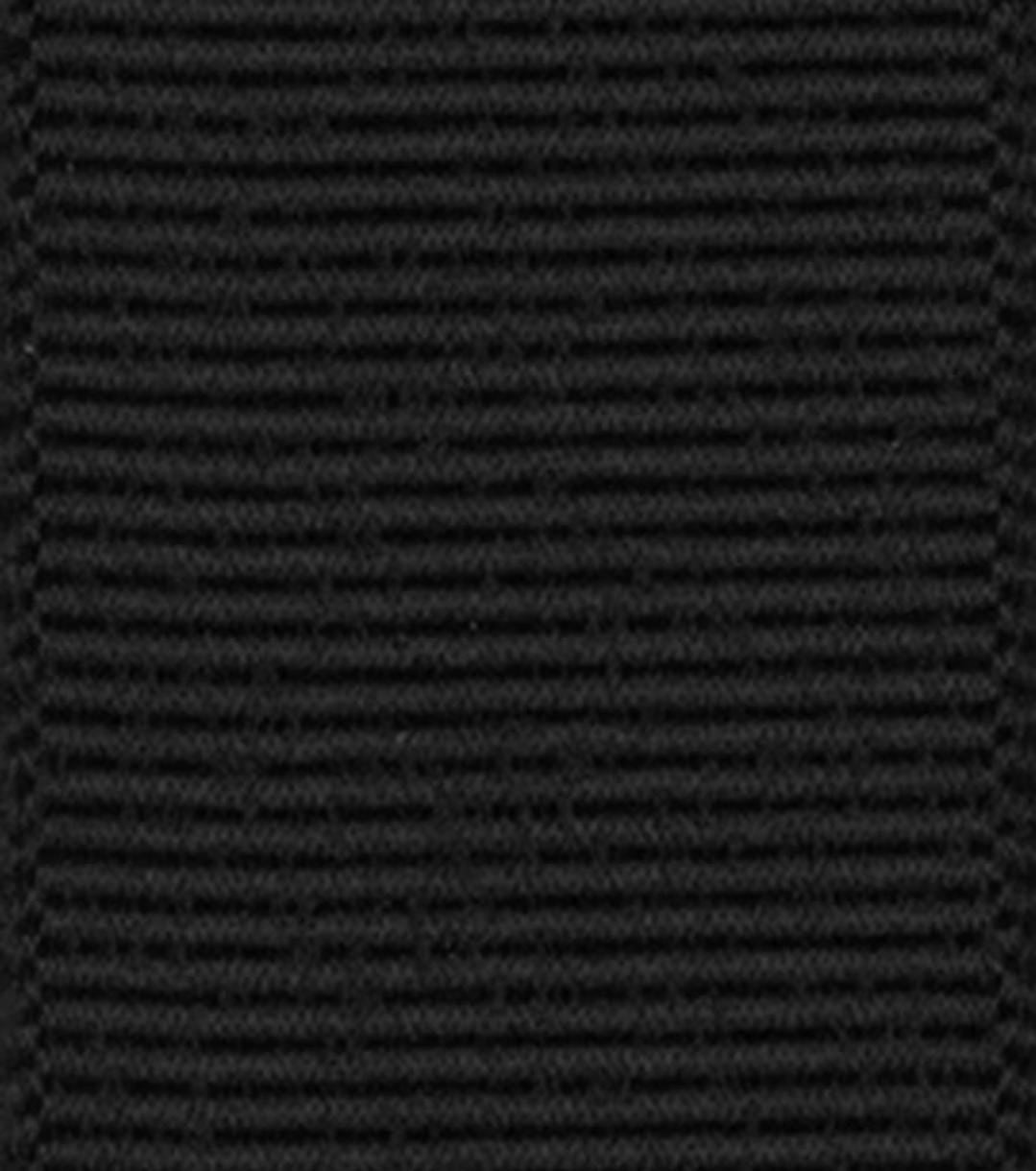 Grosgrain Ribbon Black 7/8" x 21' Offray
