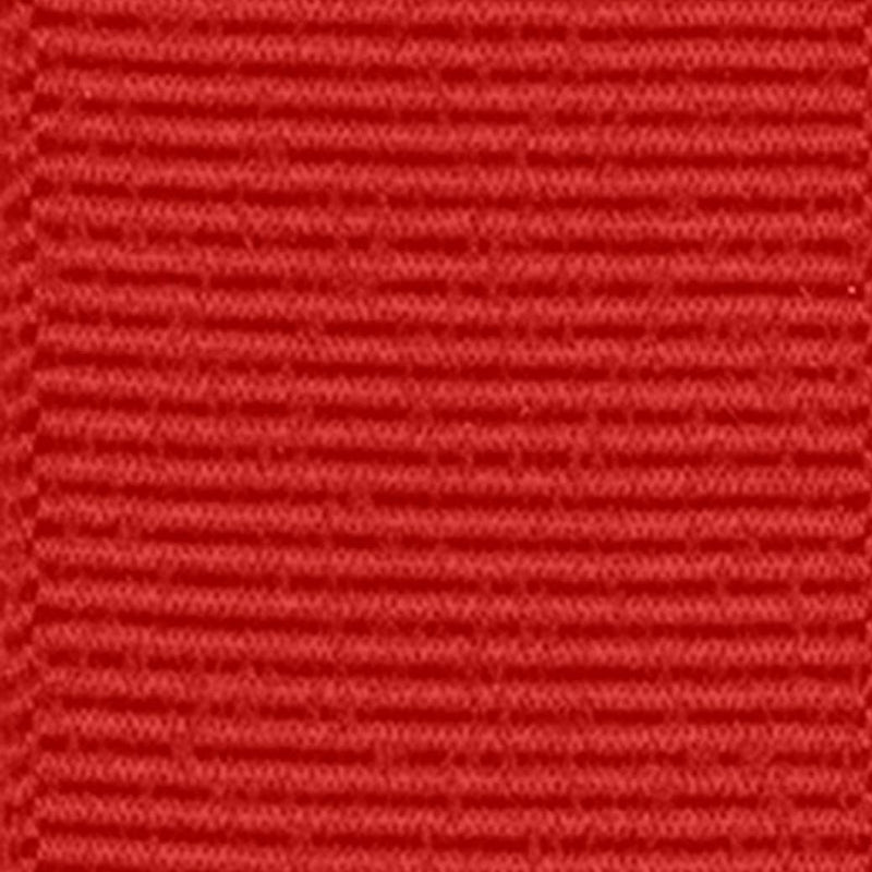 Grosgrain Solid Ribbon Red