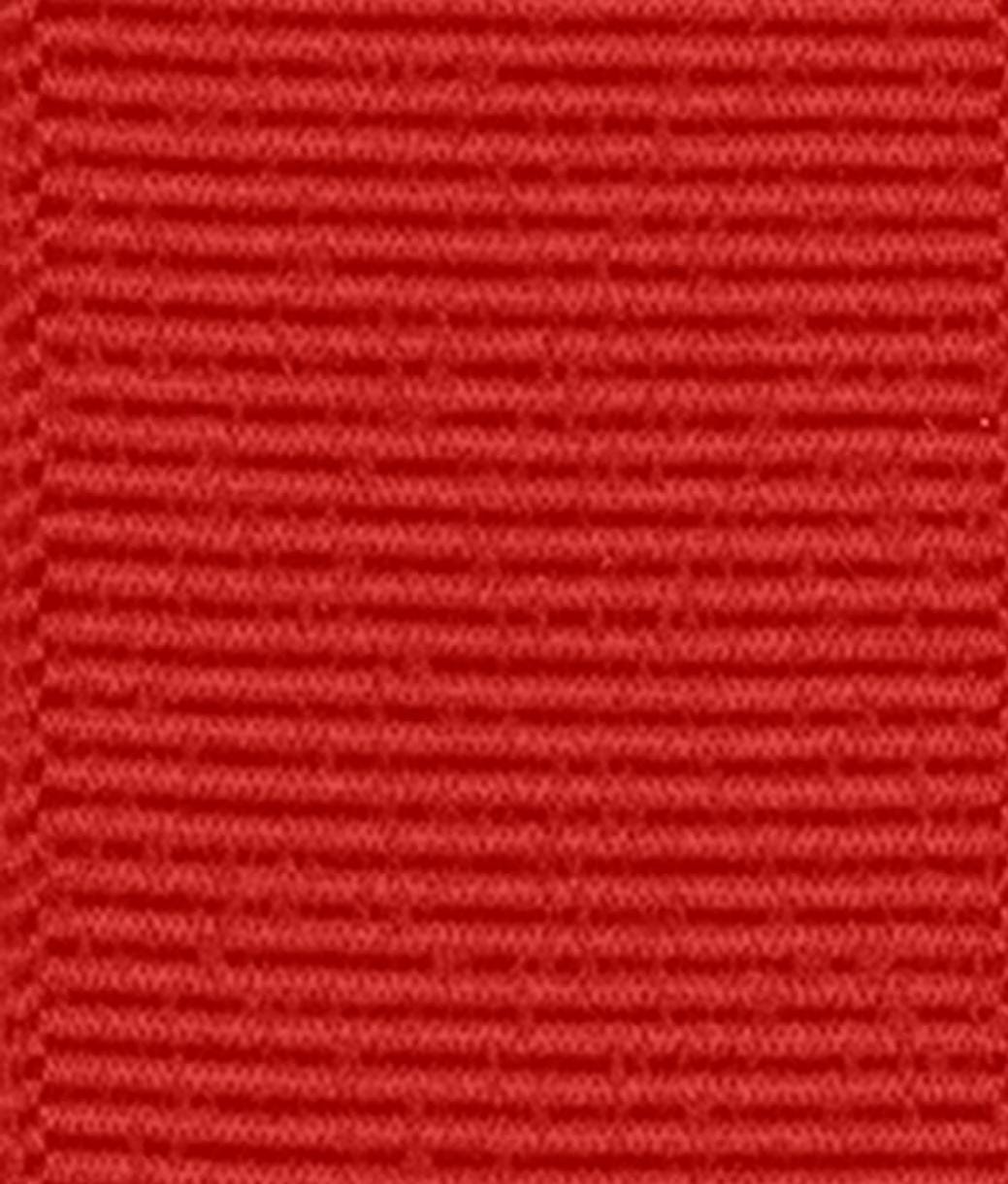 Grosgrain Solid Ribbon Red