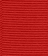 Grosgrain Solid Ribbon Red