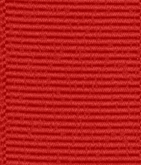 Grosgrain Solid Ribbon Red
