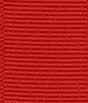 Grosgrain Solid Ribbon Red