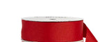 Grosgrain Solid Ribbon Red